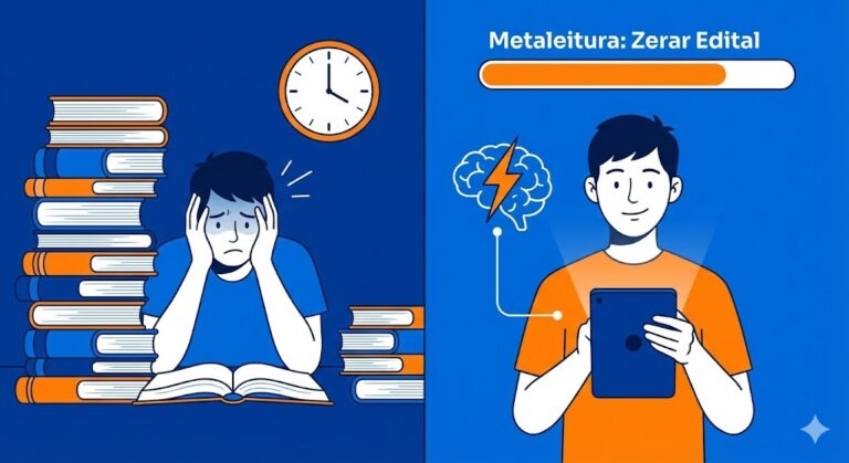 Metaleitura para Concursos: Como Zerar o Edital na Metade do Tempo